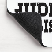 Onderschat nooit een Justitiële Assistent Muismat (Hoek)