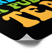 Onderschat nooit een leraar op een openbare school poster (Hoek)