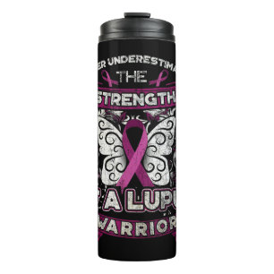 Onderschat nooit een Lupus Warrior U kunt een Thermosbeker