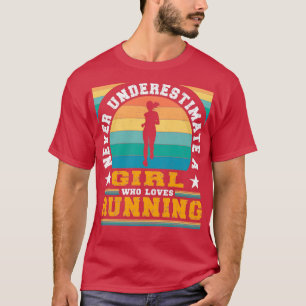 Onderschat nooit een meisje dat houdt van het draa t-shirt