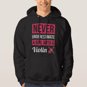 Onderschat nooit een meisje met een viool T Shirt 