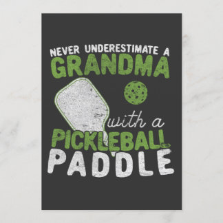 Onderschat nooit een oma met een Pickleball Kaart