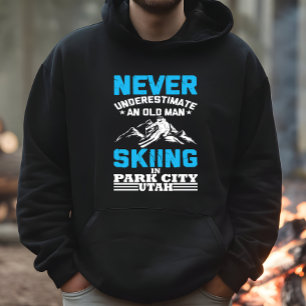 Onderschat nooit een oud man in Utah Hoodie