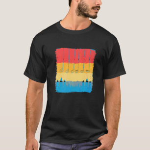 Onderschat nooit een oud Man met een Golf Club Go T-shirt