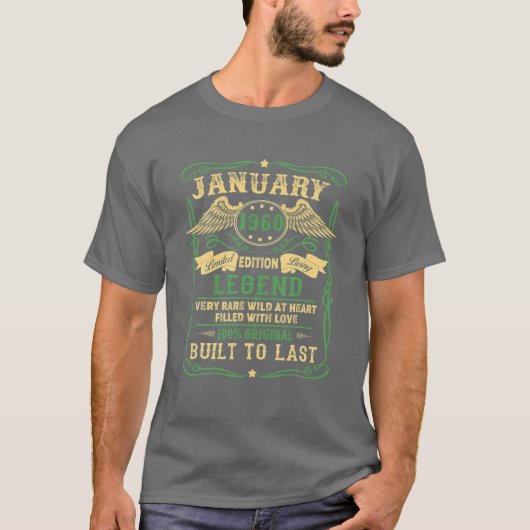 Onderschat nooit een oud Man met een pickleball P T-shirt (Voorkant)