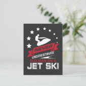 Onderschat nooit een oud man op een StraalGift van Briefkaart (Staand voorkant)