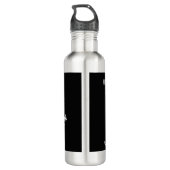 Onderschat nooit een oude hippie met een kattenbro waterfles  (Achterkant)