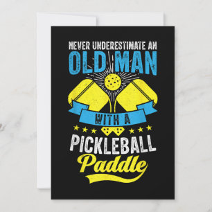 Onderschat nooit een oude man met een Pickleball P