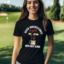 Onderschat nooit een vrouwelijke golfer