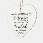 Onderschat nooit het verschil dat je hebt gemaakt keramisch ornament (Links)