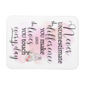 Onderschat nooit het verschil dat u maakt magneet (Horizontaal)