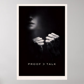 Onderschatte Minimalist - Motiverende Stille Krach Poster
