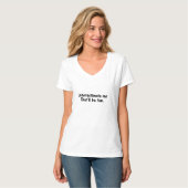 ONDERSCHATTING VAN MIJ DAT IK VRIJ ZAL ZIJN T-SHIRT (Voorkant volledig)