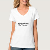 ONDERSCHATTING VAN MIJ DAT IK VRIJ ZAL ZIJN T-SHIRT (Voorkant)