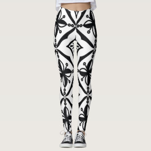 Onderscheidend Indonesisch Batik: motieven. Leggings