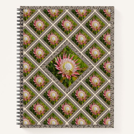 Onderscheidend Notitieboek met mooie proteas (Voorkant)