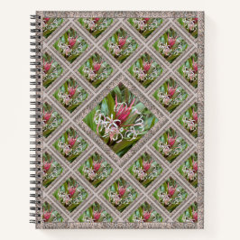 Onderscheidend Notitieboek met Pink Spider Lillies