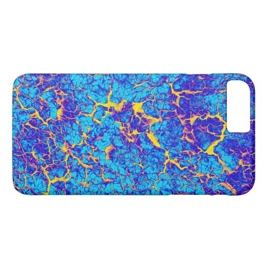 Onderscheidende Abstracte textuur Case-Mate iPhone Case (Achterkant (Horizontaal))
