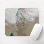 Onderscheidende lijnen van wolken muismat (Met muis)