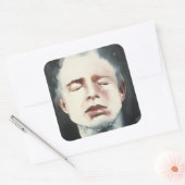 Onderscheidende merken 4 vierkante sticker (Envelop)