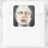 Onderscheidende merken 4 vierkante sticker (Tas)