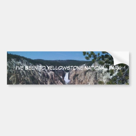 Onderste Herfsten Bumpersticker (Voorkant)