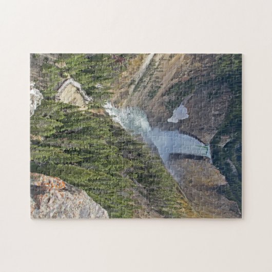 Onderste Herfsten van het geelstenen landschap Puz Legpuzzel (Horizontaal)