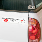 Onderste tijd bumpersticker (Op Truck)
