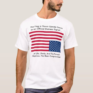 Onderste vlag t-shirt