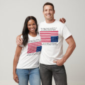 Onderste vlag t-shirt (Unisex)