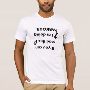 Ondersteboven als je dit kunt lezen.. ik maak een t-shirt