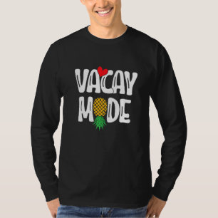 Ondersteboven Ananas Delen Swinger Vakantie T-shirt