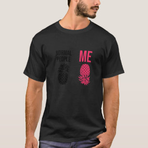 Ondersteboven Ananas naar Vanille Swinger Joke 3 T-shirt