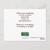 Ondersteboven Briefkaart (Achterkant)