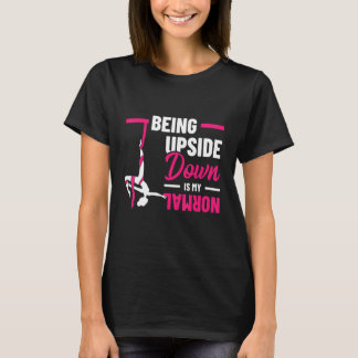 Ondersteboven zijn is mijn normale Acrobat Gymnast T-shirt