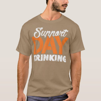 Ondersteun Dag Drinken Bachelor Bachelorette Feest T-shirt