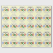 Ondersteun de kleuren - cadeaupapier (Vlak)