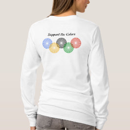 Ondersteun de kleuren - t-shirt