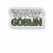 Ondersteun Goblin Classic Sticker (Voorkant)