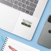 Ondersteun Goblin Classic Sticker (Laptop met iPhone)