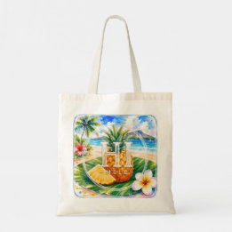 Ondersteun HIMELE Tote Bag Ananas