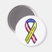 Ondersteun ons troepenlint magneet (Voorkant / Achterkant)