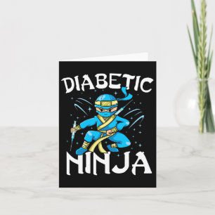 Ondersteun T1d Diabetische Ninja Type 1 Diabetes B Kaart
