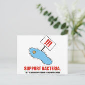 Ondersteunende bacteriën briefkaart (Staand voorkant)