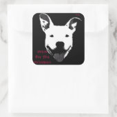 Ondersteunende Pit Bulls Stickers (Tas)