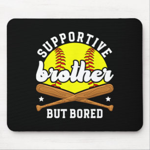 Ondersteunende Softll Broer Van Een Softll Speler Muismat