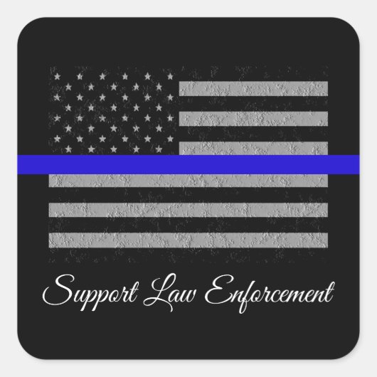 Ondersteunende STICKER voor rechtshandhaving (Voorkant)