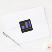 Ondersteunende STICKER voor rechtshandhaving (Envelop)
