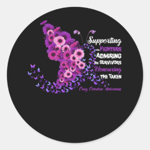 Ondersteunende strijders die de overdosis van een ronde sticker