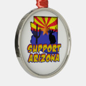 Ondersteuning Arizona Silver Pendant Ornament (Rechts)